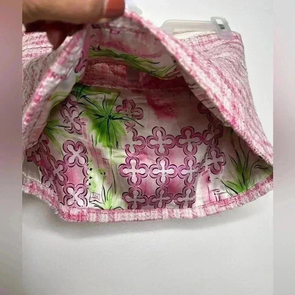 VINTAGE Lily Pulitzer Tweed 3/4 Sleeve Silk Lined Blazer with Matching top Set - Picture 10 of 12